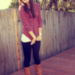 what i wore wed-nes-day: checkers and boots