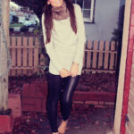 Liquid Leggings and Leopard Flats