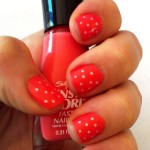 Sally Hansen: I Heart My Nail Art Polka Dot Tutorial