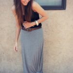 Knotted Maxi Skirt and Hippie Headband