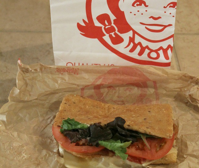 wendys flatbread sandwich #6secondsflat