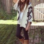 COZY AZTEC CARDIGAN