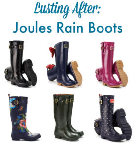 joules rain boots