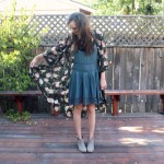 ANKLE BOOTS AND A KIMONO