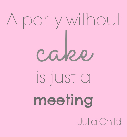 a party without cake