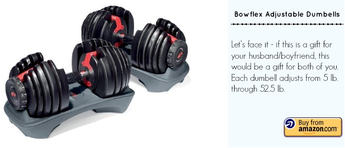 bowflex adjustable dumbells