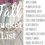 FALL BUCKET LIST