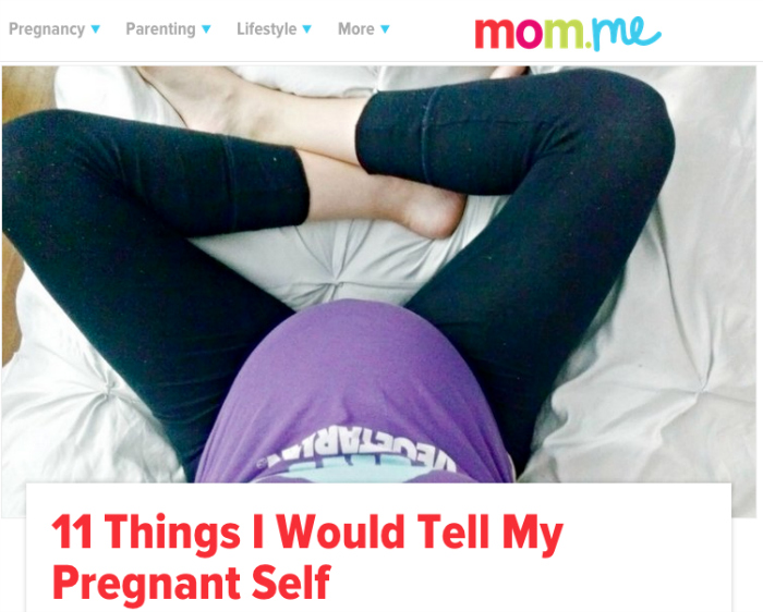 pregnant self