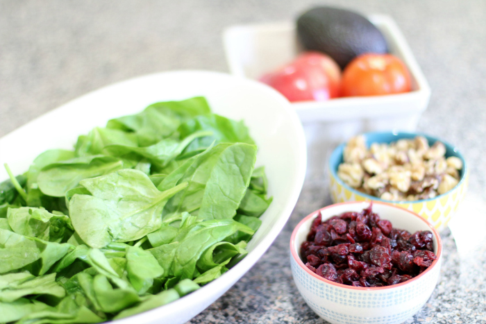 summer salad ingredients