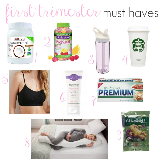 My First Trimester Pregnancy Essentials • Save. Spend. Splurge.