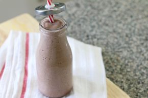 healthy chocolate frosty