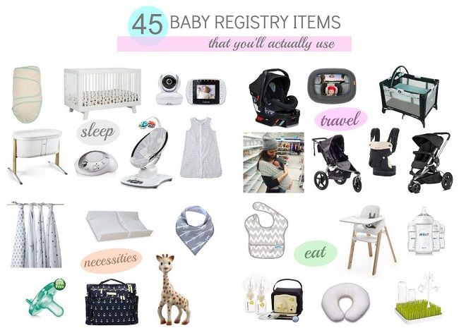 items you need for a baby