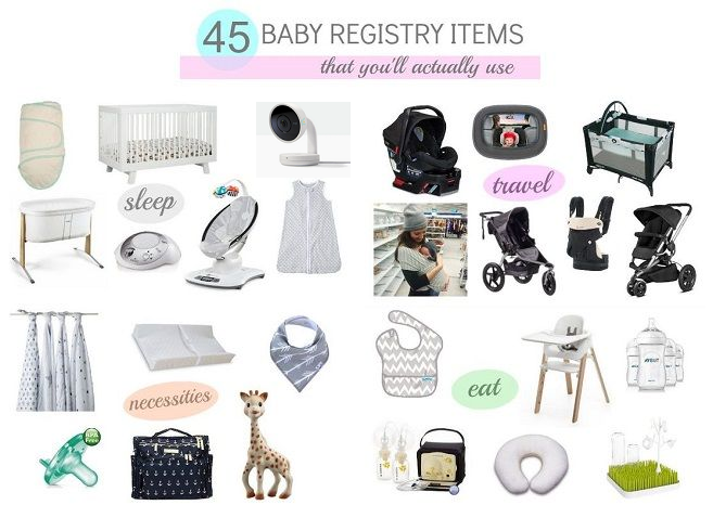 baby registry must haves 2021