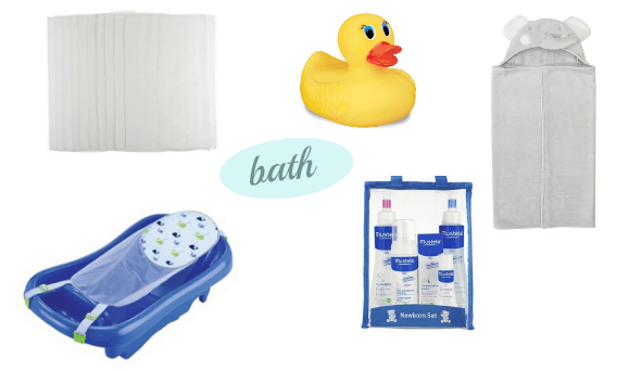 bath registry essentials