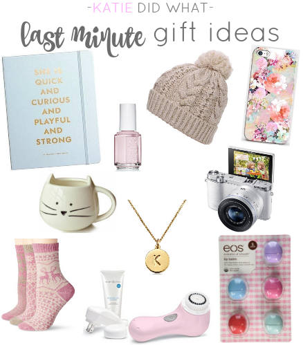 LAST-MINUTE GIFT IDEAS FOR CHRISTMAS