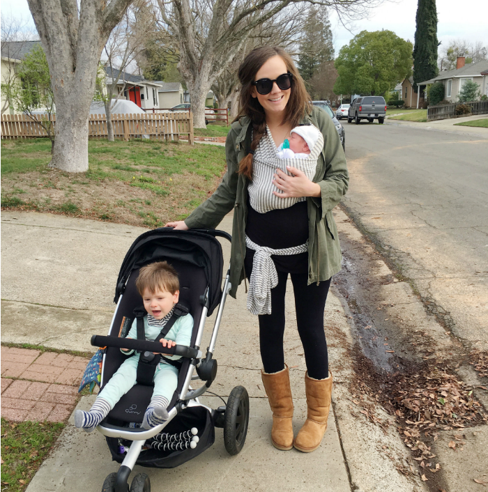 postpartum going home outfit for mom