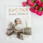 SOPHIE’S BIRTH ANNOUNCEMENTS