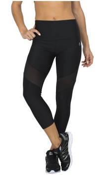 REEBOK MESH SLICED LEGGINGS