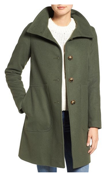 Wool Blend Coat