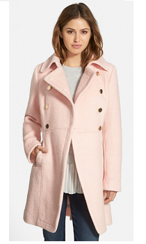 Pink Pea Coat