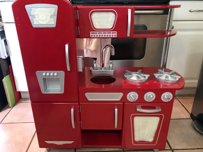 Kidkraft kitchen red discount
