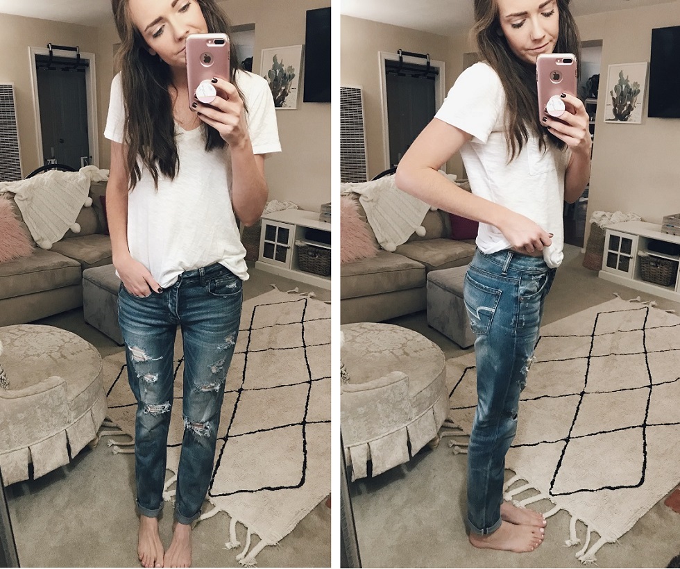 american eagle low rise skinny jeans