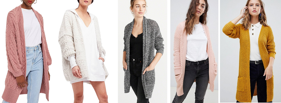 chunky cardigans for fall