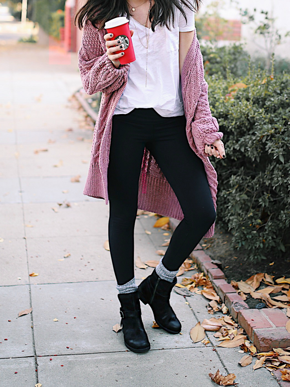 outfit with biker boots