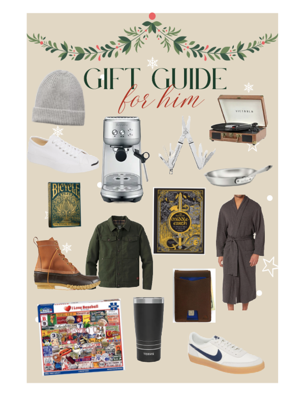 HOLIDAY GIFT GUIDE FOR HIM Katie Did What