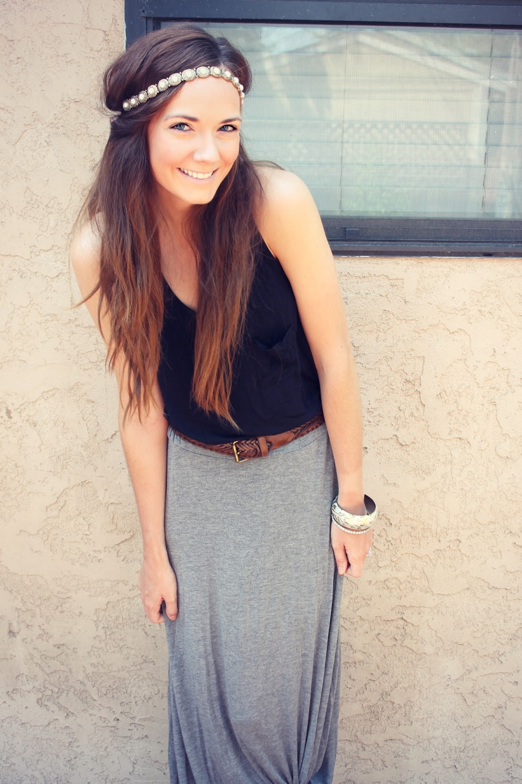 Maxi skirt on sale knot